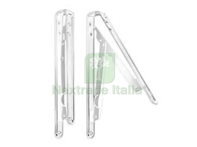 2PZ Mensole Pieghevoli Bianche - mm.300x300 colore bianco — Arredo — rif. FERX.FER212977
