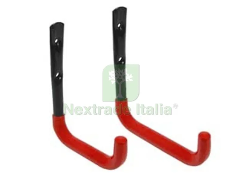 5PZ Gancio Singolo con Guaina - mm.140x160x2000h. — Casalinghi e organizzazione — rif. FERX.FER213172