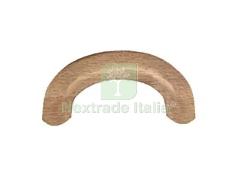 10PZ Maniglie Arco per Mobili Fisse in Legno - interfori mm.64 faggio naturale — Maniglie e pomelli — rif. FERX.FER213349 10PZ Maniglie Arco per Mobili Fisse in Legno - interfori mm.64 faggio naturale — Maniglie e pomelli — rif. FERX.FER213349