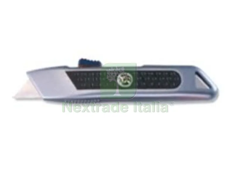 12BLISTER COLTELLO CON LAMA TRAPEZIOIDALE AUTORETRATTILE - mm.150x20x40h. — Cucina e coltelleria — rif. FERX.FER213851 12BLISTER COLTELLO CON LAMA TRAPEZIOIDALE AUTORETRATTILE - mm.150x20x40h. — Cucina e coltelleria — rif. FERX.FER213851