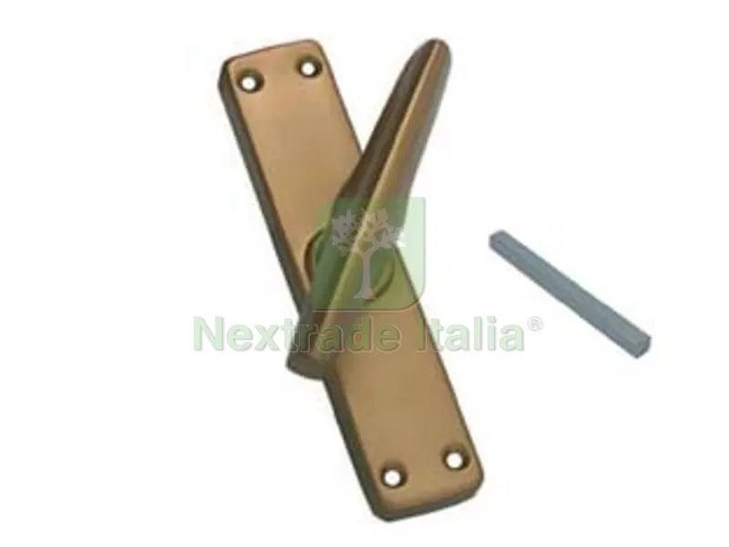 MARTELLINA "ALU" IN ALLUMINIO BRONZATO - movimento martellina quadro mm.7 — Maniglie e pomelli — rif. FERX.FER215787 MARTELLINA "ALU" IN ALLUMINIO BRONZATO - movimento martellina quadro mm.7 — Maniglie e pomelli — rif. FERX.FER215787