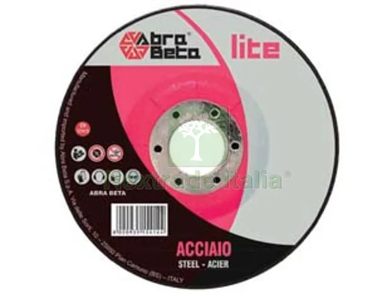25PZ DISCO DA TAGLIO CENTRO DEPRESSO PER ACCIAIO ø mm.230x3,0 foro 22,2 da taglio per acciaio — Punte, frese e dischi — rif. FERX.FER215886