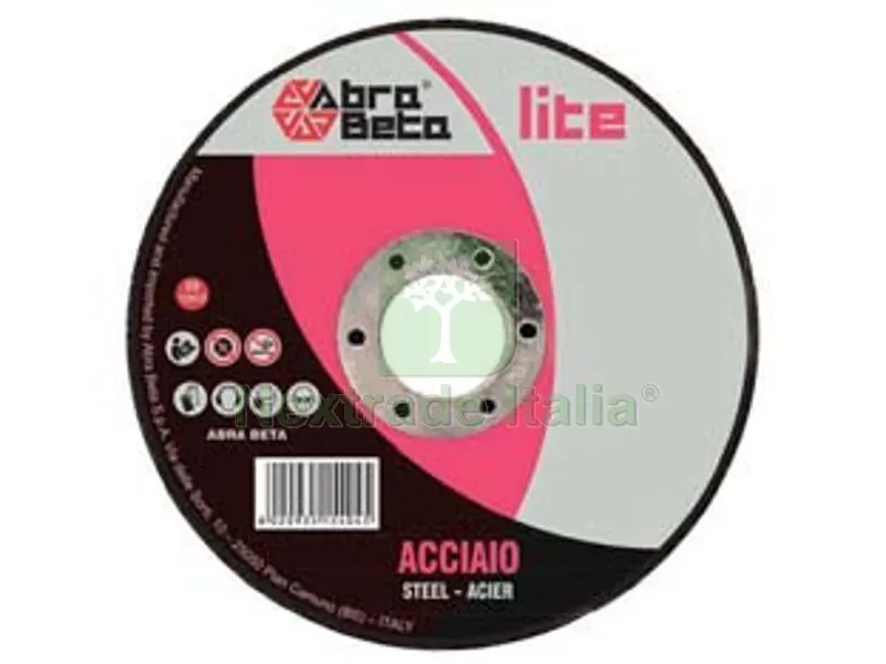 25PZ DISCO TAGLIO SOTTILE PER ACCIAIO — Punte, frese e dischi — rif. FERX.FER215893