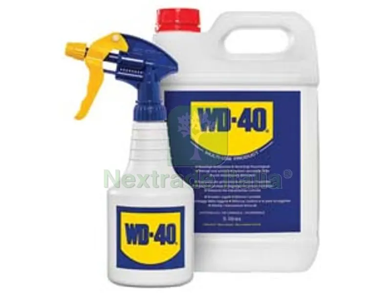wd-40 lubrificante multiuso 5 funzioni ml.5000 - ml.5000 in lattina + dosatore spray — Lubrificanti e oli — rif. FERX.FER219877 wd-40 lubrificante multiuso 5 funzioni ml.5000 - ml.5000 in lattina + dosatore spray — Lubrificanti e oli — rif. FERX.FER219877