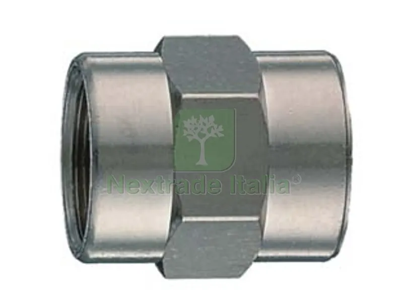 10PZ MANICOTTO DI COLLEGAMENTO - attacco 1/4"F art.33/M2 — Tubi e raccordi — rif. FERX.FER221634 10PZ MANICOTTO DI COLLEGAMENTO - attacco 1/4"F art.33/M2 — Tubi e raccordi — rif. FERX.FER221634