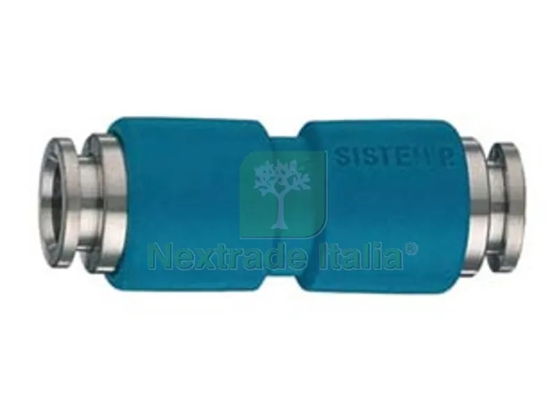 10PZ RACCORDO CON INNESTI AUTOMATICI DRITTO INTERMEDIO - ? mm.10 art.50/B4 — Tubi e raccordi — rif. FERX.FER221733 10PZ RACCORDO CON INNESTI AUTOMATICI DRITTO INTERMEDIO - ? mm.10 art.50/B4 — Tubi e raccordi — rif. FERX.FER221733