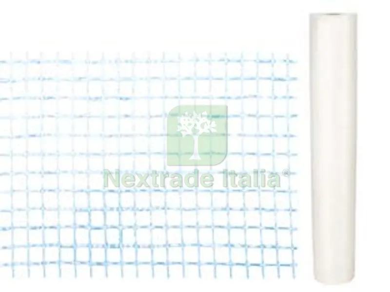 50MT Rete per Intonaco Bianca GR.155 MQ — Cemento, malte e collanti edili — rif. FERX.FER221924