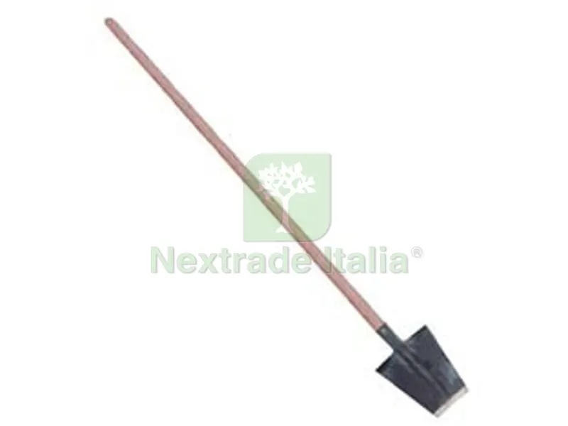 VANGA A PUNTA QUADRA CON MANICO LEGNO - gr.1300 — Punte, frese e dischi — rif. FERX.FER223324