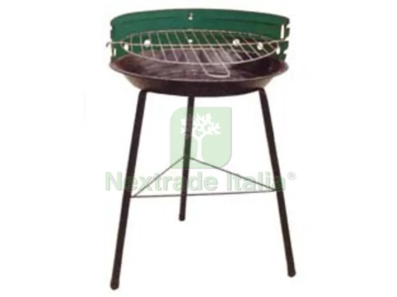 Barbecue Tondo Piccolo a Tre Gambe "picnic" - bracere ? cm.35 — Tempo libero outdoor — rif. FERX.FER223430 Barbecue Tondo Piccolo a Tre Gambe "picnic" - bracere ? cm.35 — Tempo libero outdoor — rif. FERX.FER223430