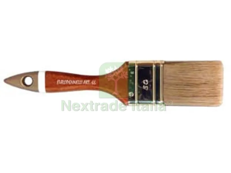 12PZ PENNELLESSE SETOLA BIONDA PROFESSIONALE MANICO LEGNO - mm.30x14x52 — Pennelli e rulli — rif. FERX.FER223720 12PZ PENNELLESSE SETOLA BIONDA PROFESSIONALE MANICO LEGNO - mm.30x14x52 — Pennelli e rulli — rif. FERX.FER223720