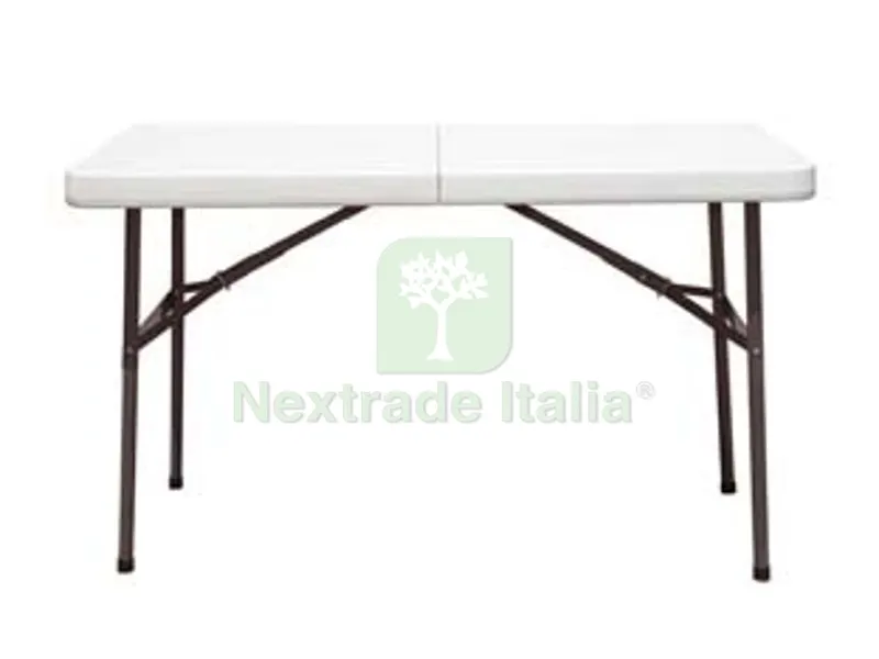 Tavolo Camping Pieghevole Birreria in PVC - cm.121x61x73h. — Casalinghi e organizzazione — rif. FERX.FER223836