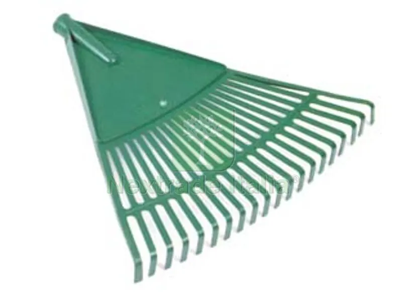 6PZ Scopa per Foglie in Plastica Fissa - 20 denti - cm.44x39,5h. — Casalinghi e organizzazione — rif. FERX.FER223911 6PZ Scopa per Foglie in Plastica Fissa - 20 denti - cm.44x39,5h. — Casalinghi e organizzazione — rif. FERX.FER223911