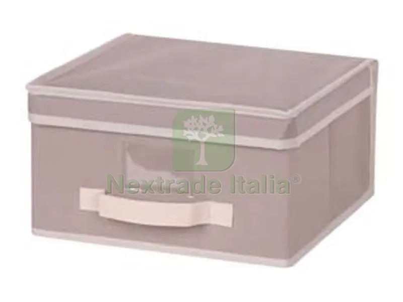 Scatola Guardaroba "sand" in TNT - cm.40x50x25h. — Casalinghi e organizzazione — rif. FERX.FER224048
