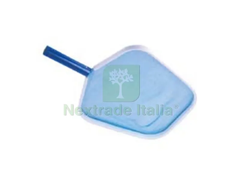 2PZ Retino Piatto da Superficie in Alluminio Senza Manico per Piscine - cm.34x35/49 — Piscine e strutture — rif. FERX.FER225014