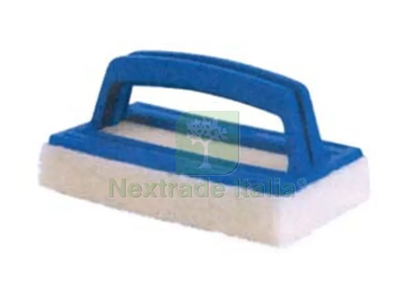 2PZ Spugna Lavasciuga Spazzola Tampone per Piscine - cm.14x9x7h. — Piscine e strutture — rif. FERX.FER225113 2PZ Spugna Lavasciuga Spazzola Tampone per Piscine - cm.14x9x7h. — Piscine e strutture — rif. FERX.FER225113