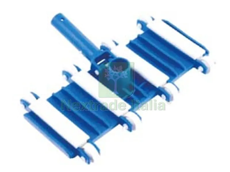 TESTA ASPIRANTE "FLEX" GIREVOLE SENZA MANICO PER PISCINE IN TERRA — Piscine e strutture — rif. FERX.FER225182