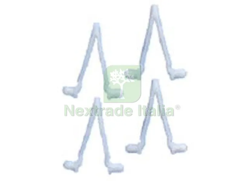 10BLISTER Mollette Ricambio a "V" per Accessori Pulizia Piscine - conf. da pezzi 4 — Piscine e strutture — rif. FERX.FER225304