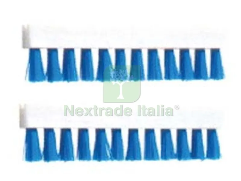 10BLISTER Setole Laterali Ricambio per Spazzola "brush" da Piscina - mm.80 — Tempo libero outdoor — rif. FERX.FER225335 10BLISTER Setole Laterali Ricambio per Spazzola "brush" da Piscina - mm.80 — Tempo libero outdoor — rif. FERX.FER225335
