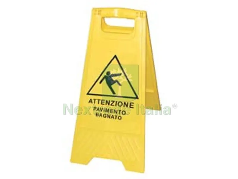Cavalletto Pavimento Bagnato "clean" - cm.60h. — Casalinghi e organizzazione — rif. FERX.FER226073