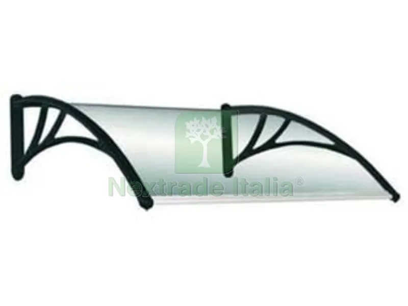 PENSILINA IN POLICARBONATO TRASPARENTE - cm.150x100x28h. — Gazebo e strutture giardino — rif. FERX.FER226271
