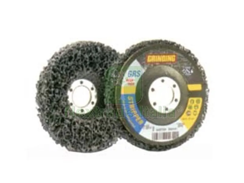 10PZ Dischi Abrasivi in Nylon Rimuovi Tutto GRS - ? mm.115 foro 22,2 — Abrasivi e mole — rif. FERX.FER227759 10PZ Dischi Abrasivi in Nylon Rimuovi Tutto GRS - ? mm.115 foro 22,2 — Abrasivi e mole — rif. FERX.FER227759