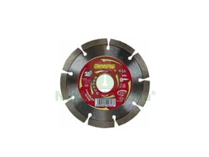 DISCHI DIAMANTATI UNIVERSALI PER MATERIALI DA COSTRUZIONE ? MM.115 - ? mm.115x2 foro 22,2 corona a settori — Punte, frese e dischi — rif. FERX.FER227858