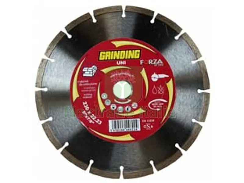 DISCHI DIAMANTATI UNIVERSALI PER MATERIALI DA COSTRUZIONE ? MM.230 - ? mm.230x2 foro 22,2 corona a settori — Punte, frese e dischi — rif. FERX.FER227865 DISCHI DIAMANTATI UNIVERSALI PER MATERIALI DA COSTRUZIONE ? MM.230 - ? mm.230x2 foro 22,2 corona a settori — Punte, frese e dischi — rif. FERX.FER227865