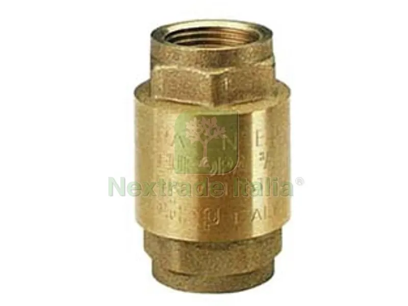VALVOLA DI RITEGNO PER ACQUA "EUROPA" ART.100 - F 1"1/2 - pressione esercizio 18 bar — Rubinetti e valvole — rif. FERX.FER228381 VALVOLA DI RITEGNO PER ACQUA "EUROPA" ART.100 - F 1"1/2 - pressione esercizio 18 bar — Rubinetti e valvole — rif. FERX.FER228381