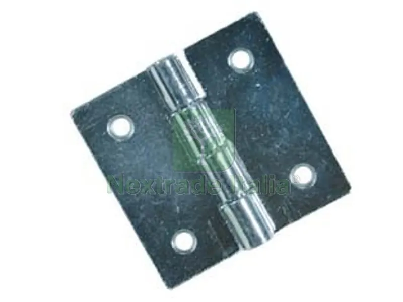 24PZ Cerniere Quadre Perno Fisso ART.121 - mm.70x70x1,2 — Cerniere e cardini — rif. FERX.FER51033