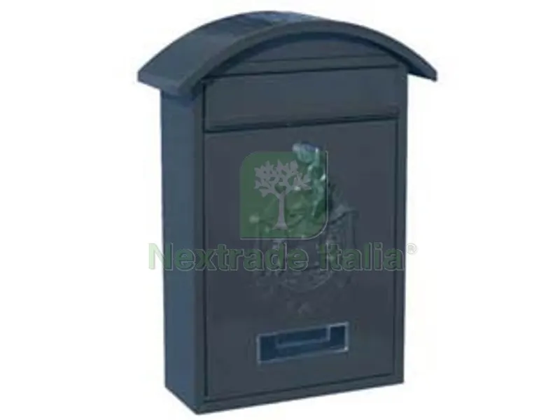 CASSETTA POSTALE CON TETTO E CHIAVE A CILINDRO PER ESTERNI NERA - cm.21x6x31h. - colore nero — Serrature e cilindri — rif. FERX.FER229579 CASSETTA POSTALE CON TETTO E CHIAVE A CILINDRO PER ESTERNI NERA - cm.21x6x31h. - colore nero — Serrature e cilindri — rif. FERX.FER229579
