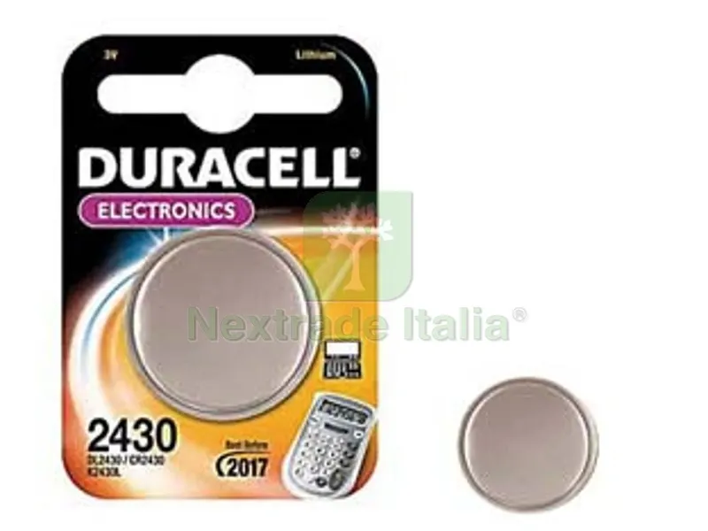 10BLISTER pila specialistica a pastiglia al litio (2430) — Pile e batterie — rif. FERX.FER229722 10BLISTER pila specialistica a pastiglia al litio (2430) — Pile e batterie — rif. FERX.FER229722