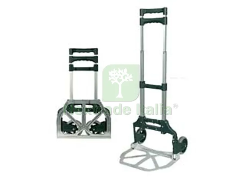 Carrello Portacasse Pieghevole in Alluminio Portata KG.65 — Casalinghi e organizzazione — rif. FERX.FER229814 Carrello Portacasse Pieghevole in Alluminio Portata KG.65 — Casalinghi e organizzazione — rif. FERX.FER229814