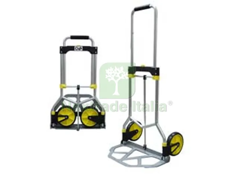 Carrello Portacasse Pieghevole in Alluminio Portata KG.80 — Casalinghi e organizzazione — rif. FERX.FER229838