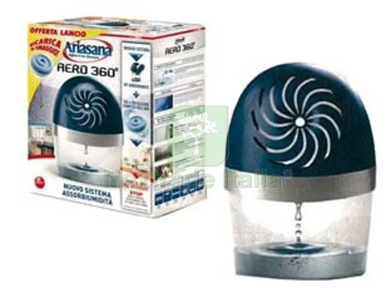2PZ CONTENITORE ARIASANA AERO 360? KIT - contenitore e 1 ricarica 450 gr. inclusa — Casalinghi e organizzazione — rif. FERX.FER230889