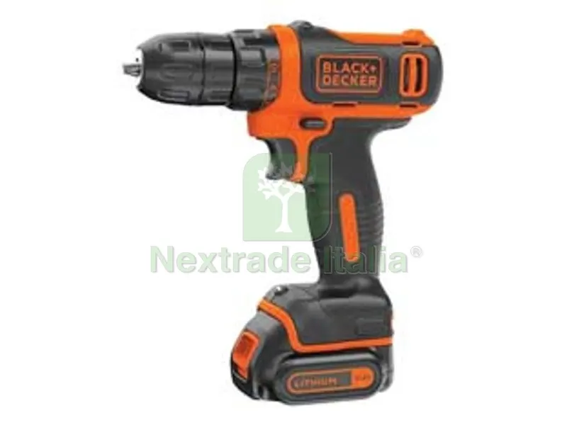 Trapano Avvitatore Batteria Litio 10,8V (BDCDD12-QW) - 1 batteria Litio da 1,5 Ah — Trapani e avvitatori — rif. FERX.FER236744 Trapano Avvitatore Batteria Litio 10,8V (BDCDD12-QW) - 1 batteria Litio da 1,5 Ah — Trapani e avvitatori — rif. FERX.FER236744