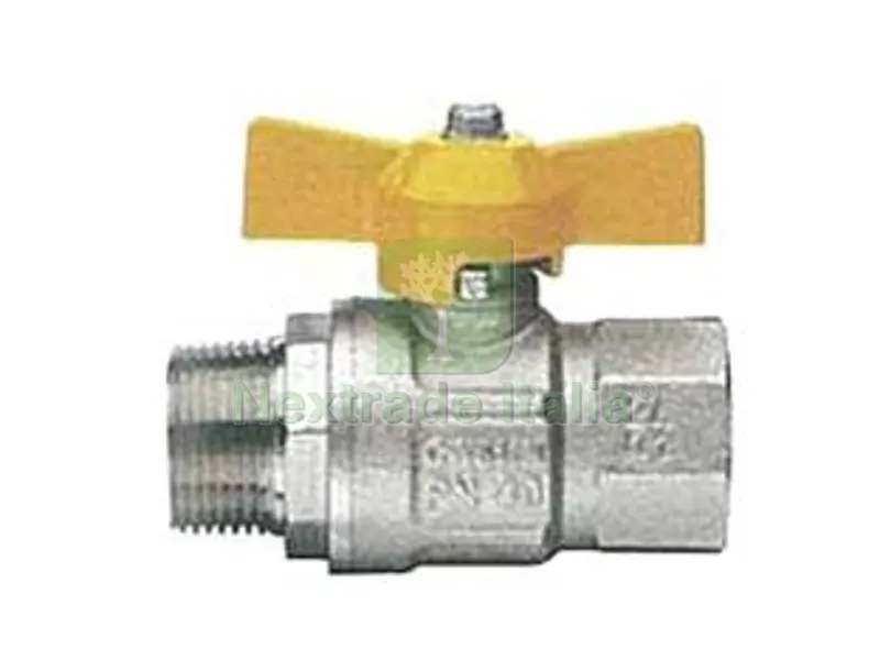 2PZ Valvola a Sfera GAS M/F con Maniglia a T "london" ART.069 - MF 1/2" — Maniglie e pomelli — rif. FERX.FER237659