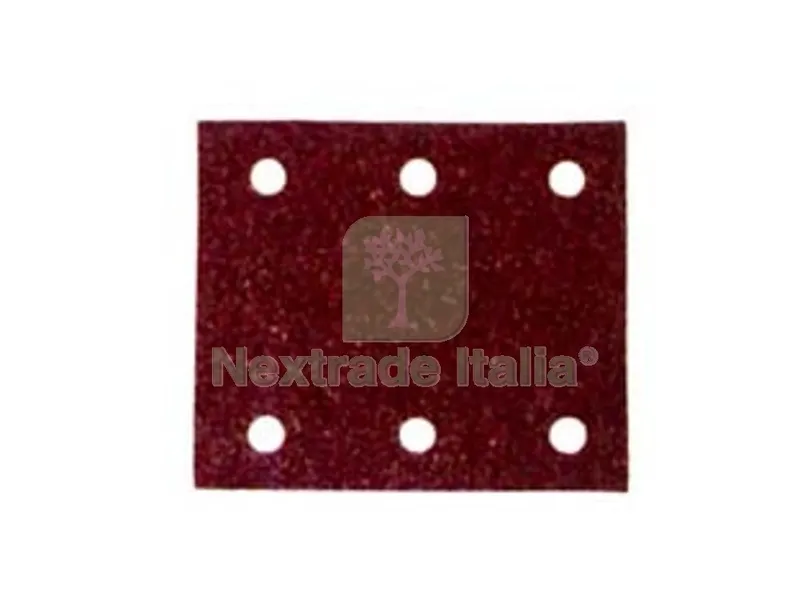 fogli carta abrasiva con VELCROSO forati per levigatrici palmari - grana 120 blister da pz.10 — Punte, frese e dischi — rif. FERX.FER238328
