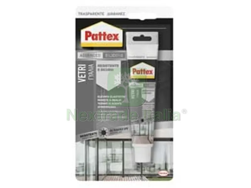 3BLISTER Silicone Pattex Vetri - ml.50 — Adesivi e sigillanti — rif. FERX.FER238847