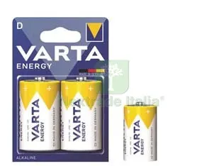 6BLISTER Pila Torcia Alcalina Energy (D) — Illuminazione — rif. FERX.FER239240
