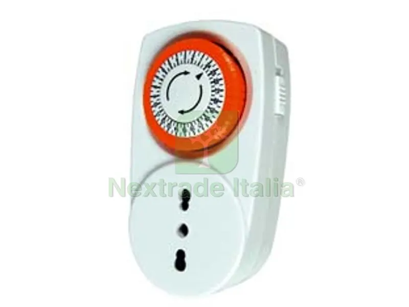 2PZ TIMER A PRESA GIORNALIERO CON INTERRUTTORE INTERVALLO 30 MINUTI — Interruttori e prese — rif. FERX.FER240819 2PZ TIMER A PRESA GIORNALIERO CON INTERRUTTORE INTERVALLO 30 MINUTI — Interruttori e prese — rif. FERX.FER240819