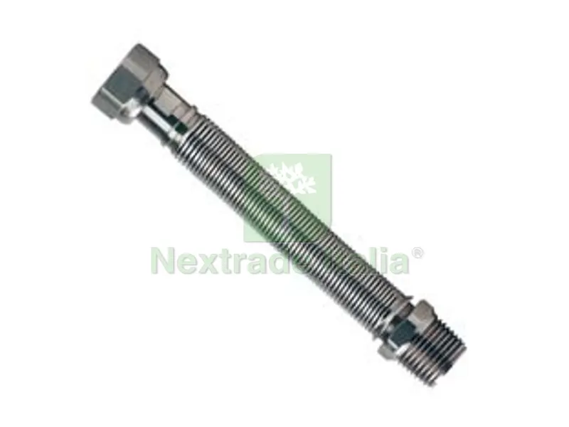 FLESSIBILE ESTENSIBILE PER ACQUA IN ACCIAIO INOX - MF 1/2" - ? DN 15 - mm.200/400 — Tubi e raccordi — rif. FERX.FER241625 FLESSIBILE ESTENSIBILE PER ACQUA IN ACCIAIO INOX - MF 1/2" - ? DN 15 - mm.200/400 — Tubi e raccordi — rif. FERX.FER241625