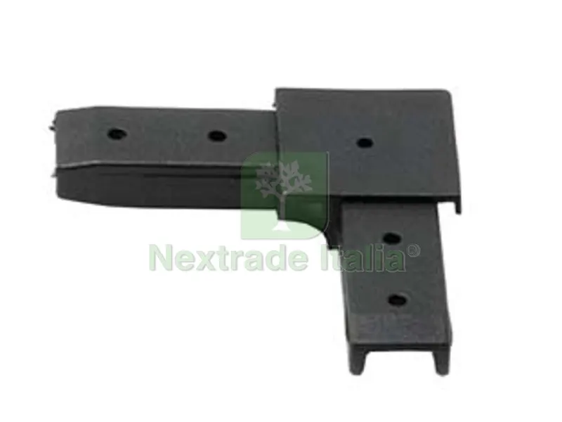 100PZ Angolo Plastica per Profilo Zanzariera Linea B - nero — Tende e zanzariere — rif. FERX.FER241717 100PZ Angolo Plastica per Profilo Zanzariera Linea B - nero — Tende e zanzariere — rif. FERX.FER241717