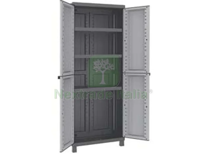 Armadio Tuttopiani Alto Serie Twist Black 2680 - mm.690x390x1700h. — Arredo — rif. FERX.FER242165 Armadio Tuttopiani Alto Serie Twist Black 2680 - mm.690x390x1700h. — Arredo — rif. FERX.FER242165