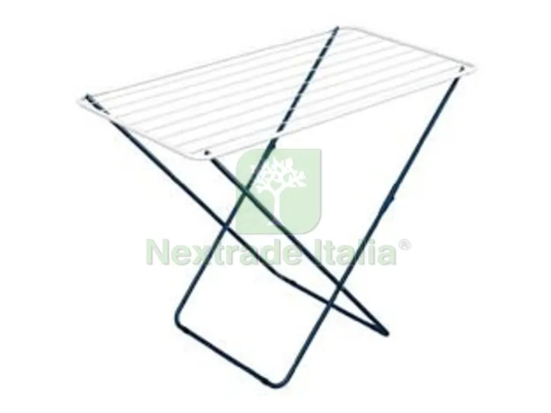 STENDIBIANCHERIA "PLAST" IN ACCIAIO PLASTIFICATO MT.11 - cm.105x55x93h. — Stendibiancheria e bucato — rif. FERX.FER242585 STENDIBIANCHERIA "PLAST" IN ACCIAIO PLASTIFICATO MT.11 - cm.105x55x93h. — Stendibiancheria e bucato — rif. FERX.FER242585