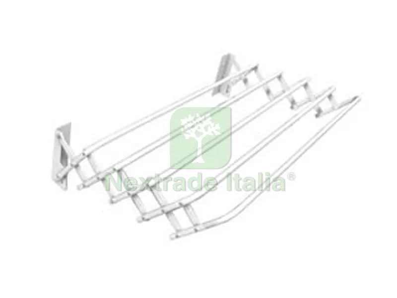 STENDIBIANCHERIA "BRIO SUPER" - cm.80 - circa ml.4 per stendere — Stendibiancheria e bucato — rif. FERX.FER242615 STENDIBIANCHERIA "BRIO SUPER" - cm.80 - circa ml.4 per stendere — Stendibiancheria e bucato — rif. FERX.FER242615