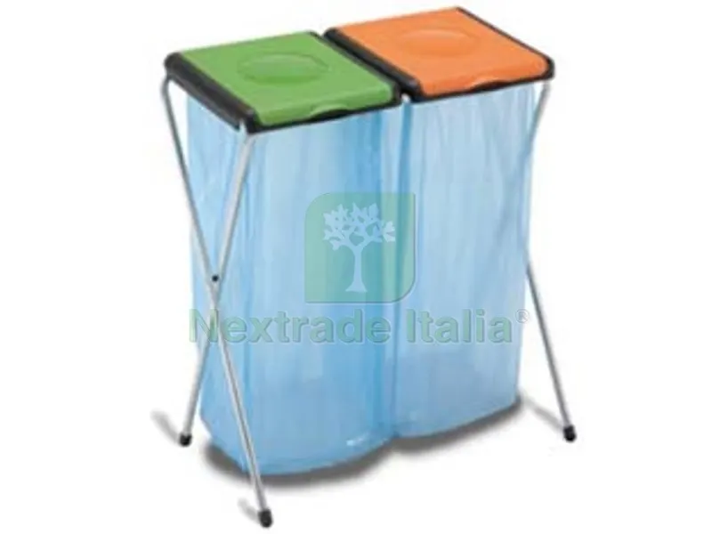 Pattumiera Portasacco "nature" 2 Scomparti — Casalinghi e organizzazione — rif. FERX.FER242660