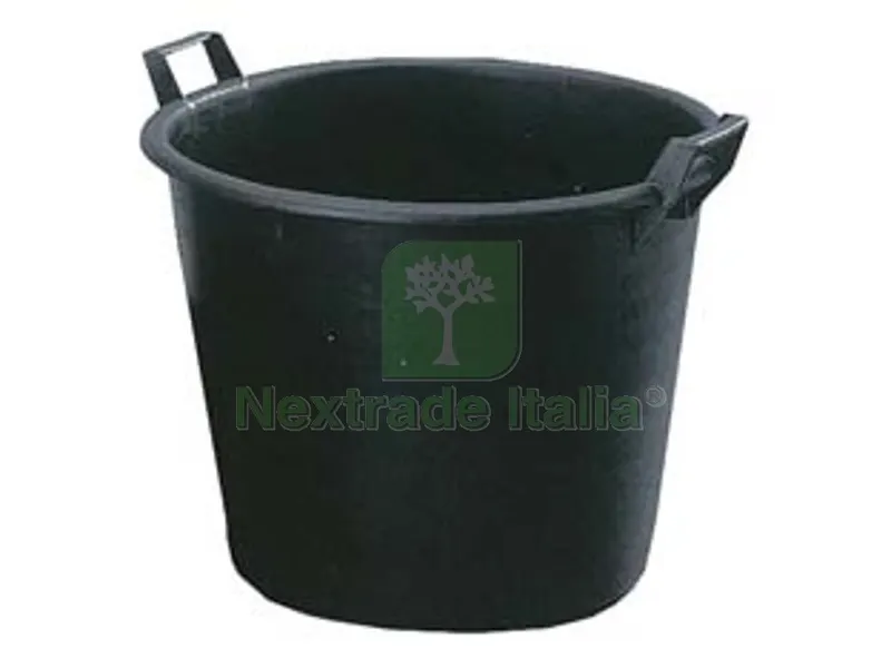 5PZ Mastelloni con Manici Neri - lt.65 ? cm.55x41h. — Casalinghi e organizzazione — rif. FERX.FER243063 5PZ Mastelloni con Manici Neri - lt.65 ? cm.55x41h. — Casalinghi e organizzazione — rif. FERX.FER243063
