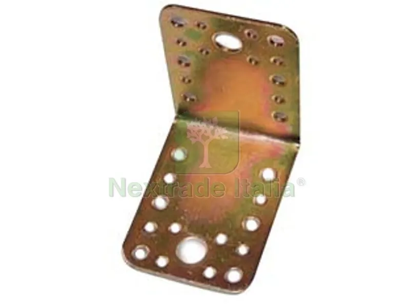 25PZ PIASTRA DI GIUNZIONE AD ANGOLO ART.847 — Piastre e angolari — rif. FERX.FER243285 25PZ PIASTRA DI GIUNZIONE AD ANGOLO ART.847 — Piastre e angolari — rif. FERX.FER243285