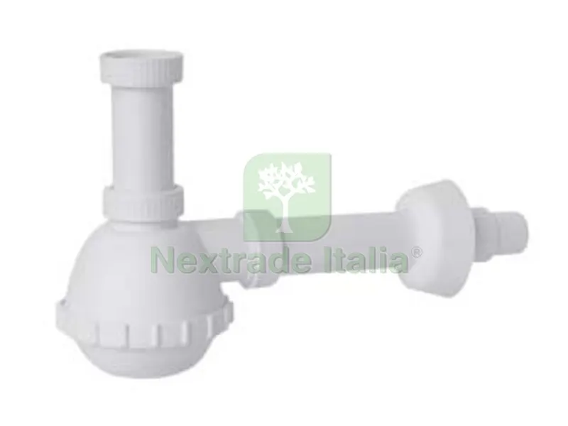 SIFONE MOPLEN A FIASCO 1 VIA - 1"1/2 per lavello — Sanitari e ceramiche — rif. FERX.FER243544
