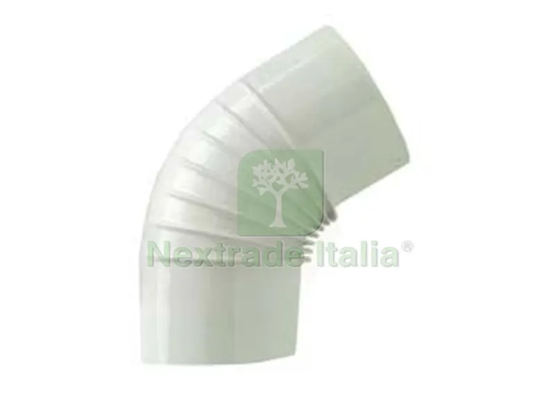 GOMITO 45? PORCELLANATO PER STUFE A LEGNA BIANCO LUCIDO - ? cm.13 — Irrigazione — rif. FERX.FER244107 GOMITO 45? PORCELLANATO PER STUFE A LEGNA BIANCO LUCIDO - ? cm.13 — Irrigazione — rif. FERX.FER244107